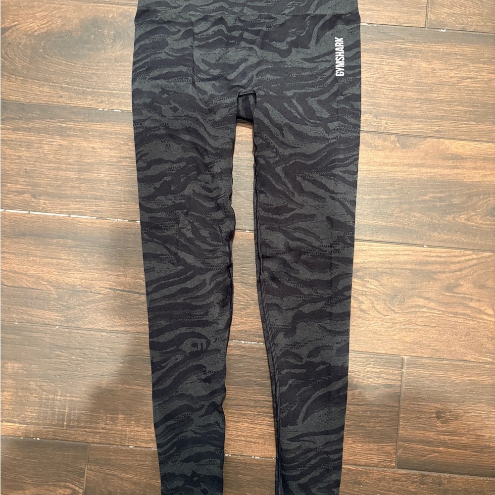 Gymshark Black Textured Leggings